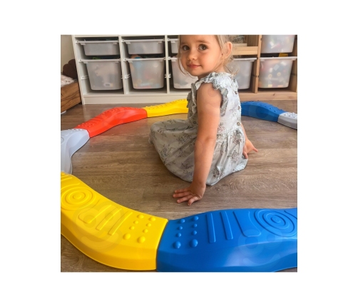 WOOPIE Równoważnia Modułowa Tor Ścieżka Sensoryczna Okrąg