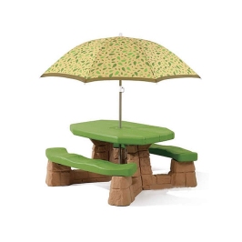 STEP2 Stół - Stolik piknikowy z parasolem STEP2 Stół - Stolik piknikowy z parasolem