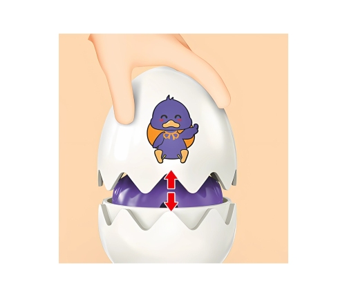 WOOPIE Układanka Sorter Montessori Dopasuj Kształty Wesołe Kurczaczki Jajka 6szt