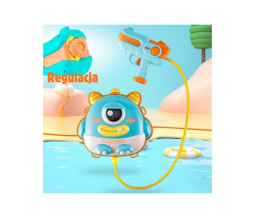 WOOPIE Pistolet na Wodę z Plecakiem UFO MONSTER - Pojemność 2,1 l