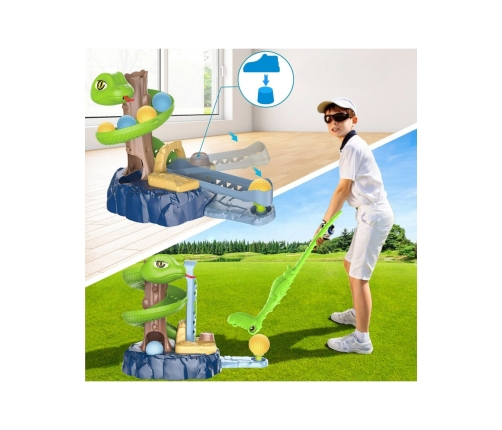 WOOPIE Gra Zręcznościowa Mini Golf SNAKE GOLF