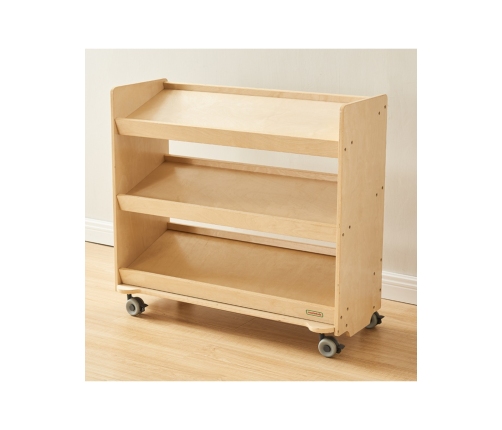 MASTERKIDZ Regał na Kółka - 3 Półki Na Akcesoria Do Tablicy STEM