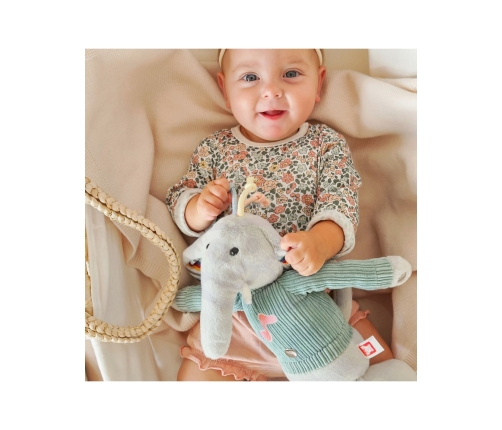 WOOPIE BABY Interaktywny Słonik Przytulanka z Dźwiękiem i Światłem