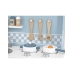 VIGA PolarB Drewniana Kuchnia z Akcesoriami Silver - Blue