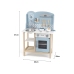 VIGA PolarB Drewniana Kuchnia z Akcesoriami Silver - Blue
