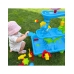WOOPIE Stolik Wodny 4w1 Piaskownica Wodospad XL 4-Poziomowy Delfin