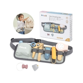 VIGA PolarB Drewniany Zestaw Fryzjerski Pas z Narzędziami