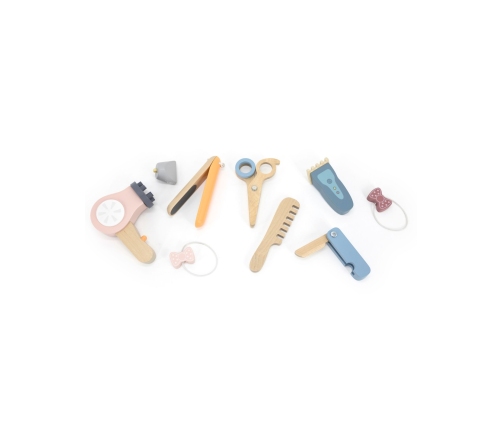 VIGA PolarB Drewniany Zestaw Fryzjerski Pas z Narzędziami