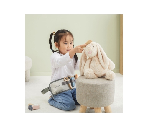 VIGA PolarB Drewniany Zestaw Fryzjerski Pas z Narzędziami