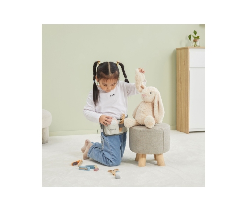 VIGA PolarB Drewniany Zestaw Fryzjerski Pas z Narzędziami