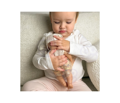 WOOPIE ROYAL Lalka Bobas 24 cm w Sukience i Czapeczce Króliczka