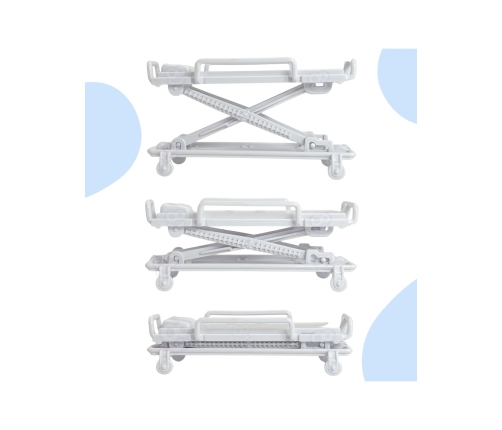 WOOPIE Pogotowie Karetka Ambulans Nosze w Zestawie + Sygnały Dźwiękowe I Świetlne