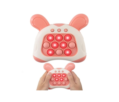 WOOPIE Gra POP IT Elektryczna Antystresowa Zręcznościowa Uszy Króliczka