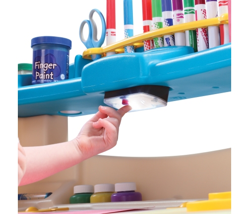 Step2 Biurko z Krzesełkiem Kącik plastyczny edukacyjny Delux