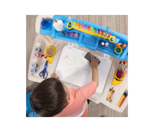 Step2 Biurko z Krzesełkiem Kącik plastyczny edukacyjny Delux