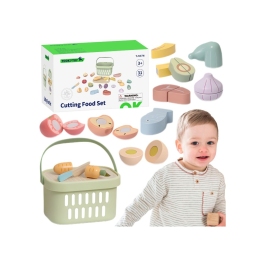 TOOKY TOY Drewniany Zestaw Żywność Warzywa Owoce TOOKY TOY Drewniany Zestaw Żywność Warzywa Owoce