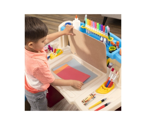 Step2 Biurko z Krzesełkiem Kącik plastyczny edukacyjny Delux