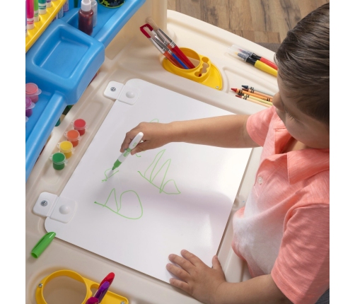 Step2 Biurko z Krzesełkiem Kącik plastyczny edukacyjny Delux