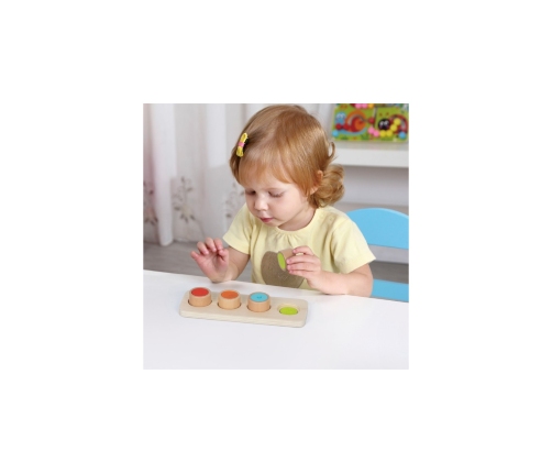 TOOKY TOY Box Pudełko XXL Montessori Edukacyjne 7w1 Sensoryczne 16-18 Mies.