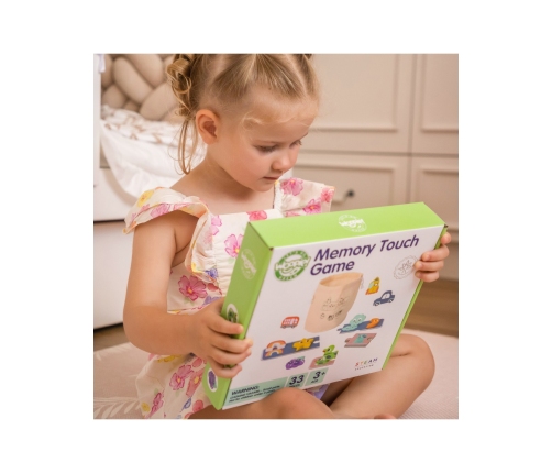 WOOPIE GREEN Układanka Sensoryczna Memory Kształty FSC