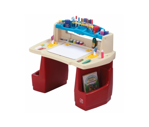 Step2 Biurko z Krzesełkiem Kącik plastyczny edukacyjny Delux