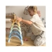 TOOKY TOY Pastelowa Układanka Drewniane Klocki Montessori Tęcza