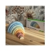 TOOKY TOY Pastelowa Układanka Drewniane Klocki Montessori Tęcza
