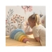 TOOKY TOY Pastelowa Układanka Drewniane Klocki Montessori Tęcza