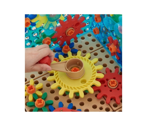 MASTERKIDZ Zestaw Akcesoriów Mix Koła Zębate do Paneli Ściennych STEM 198 el.