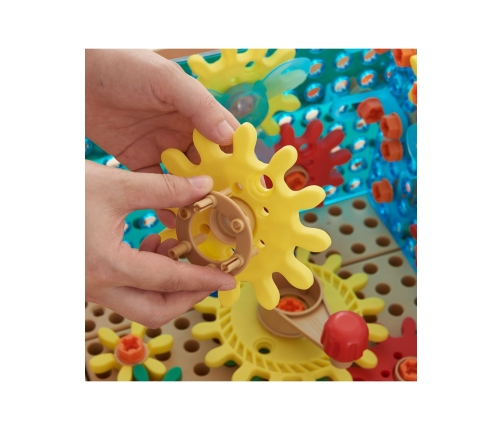 MASTERKIDZ Zestaw Akcesoriów Mix Koła Zębate do Paneli Ściennych STEM 198 el.