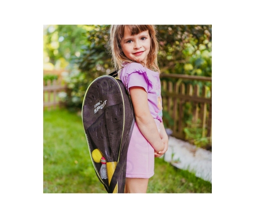 WOOPIE Rakieta z Piłką Piankową i Lotką- Zestaw Plażowo Ogrodowy