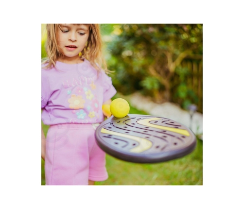 WOOPIE Rakieta z Piłką Piankową i Lotką- Zestaw Plażowo Ogrodowy