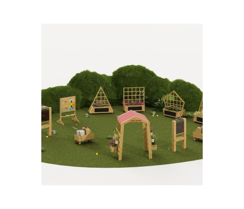 CLASSIC WORLD EDU Tablica Manipulacyjna Kredowa 2w1 Nauka Czasu i Pogody