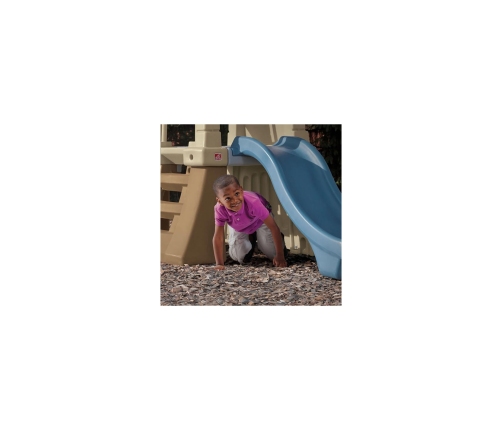 Step2 Wieża z Huśtawkami Plac Zabaw zjeżdżalnia