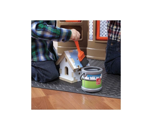 Duży Warsztat dla Dzieci Kącik majsterkowicza Światlo + 45 Akcesoria STEP2