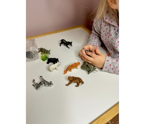 WOOPIE Zestaw Figurki Dzikie Zwierzęta 16 szt.