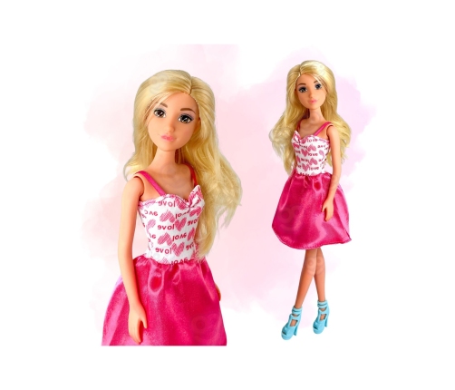 WOOPIE ROYAL Lalka Lily Bobas Krzesełko do Karmienia Zestaw Akcesoria