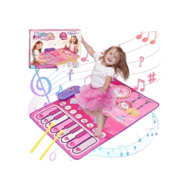 WOOPIE Duża Mata Muzyczna 2w1 Perkusja Interaktywna Pianino WOOPIE Duża Mata Muzyczna 2w1 Perkusja Interaktywna Pianino
