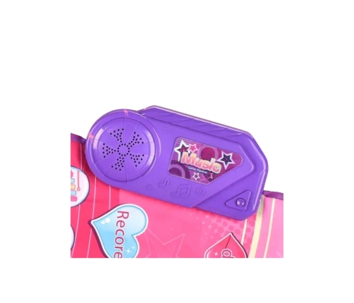 WOOPIE Duża Mata Muzyczna 2w1 Perkusja Interaktywna Pianino