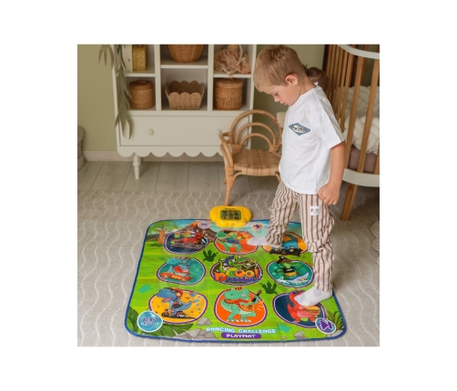 WOOPIE Mata Muzyczna Dinozaury Zręcznościowa Gra Taneczna