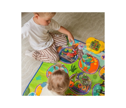 WOOPIE Mata Muzyczna Dinozaury Zręcznościowa Gra Taneczna