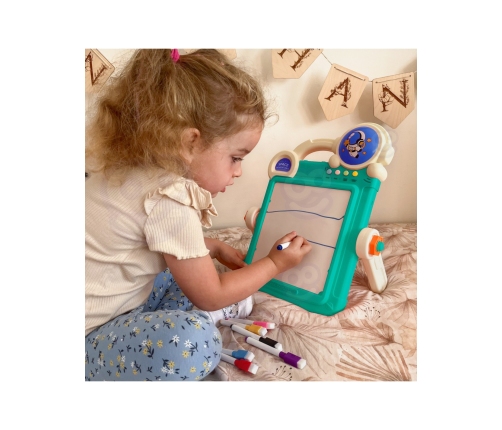 WOOPIE Dwustronna Tablica do Rysowania Gra Tetris 2w1