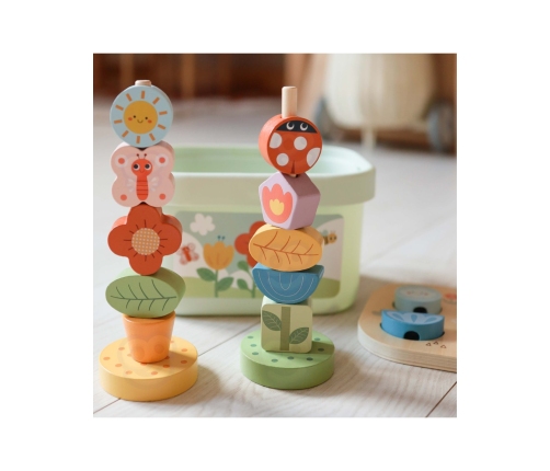 TOOKY TOY Box Edukacyjny 5 w1 Magiczny Ogród Montessori