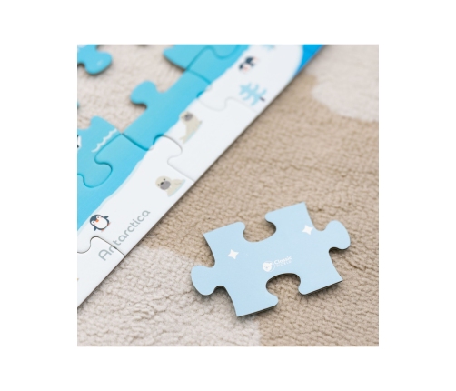 Classic World Puzzle Mapa Świata