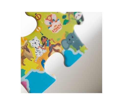 Classic World Puzzle Mapa Świata