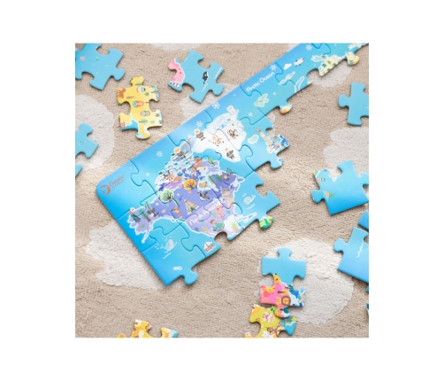 Classic World Puzzle Mapa Świata