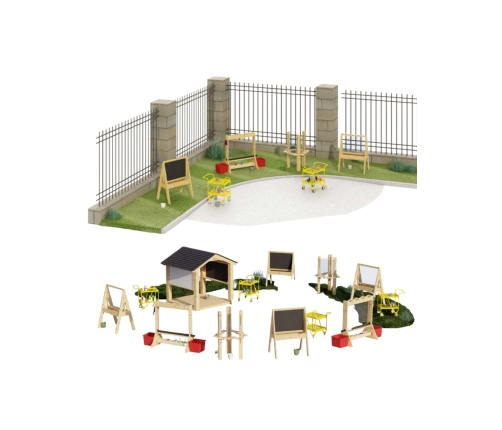 CLASSIC WORLD EDU Drewniana Sztaluga Edukacyjna