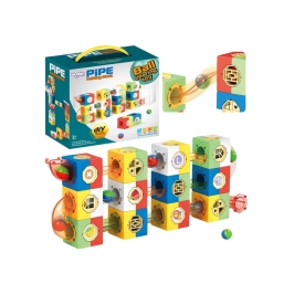 WOOPIE Tor Kulkowy Kulodrom Zestaw Konstrukcyjny Klocki 3D