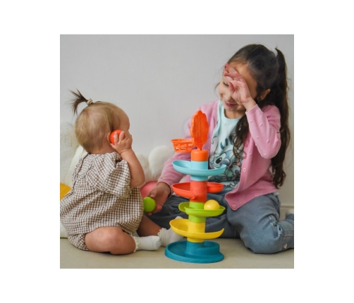 WOOPIE BABY Tor Zjeżdzalnia Kulek Wieża z Piłeczkami Kulodrom