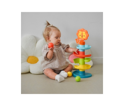 WOOPIE BABY Tor Zjeżdzalnia Kulek Wieża z Piłeczkami Kulodrom